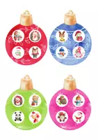 Vista previa - Tarjetas / Manipulativos - COMPLETA LAS BOLAS DE NAVIDAD - página 3