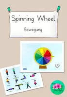 Vorschau - Interaktives Material - Spinning Wheel Bewegung interaktiv - 2 Versionen - Deckblatt