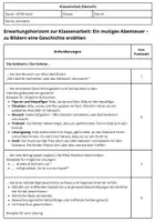 Vorschau - Arbeitsblätter - ✏️✨ Klassenarbeit Deutsch: Eine Geschichte anhand von Bildern schreiben + EHZ 🖼️ - Seite 3