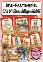 Vorschau - Spiele - Lesespiel: Ich habe... Wer hat...?: Die Weihnachtsgeschichte - Deckblatt