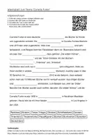 Vorschau - Arbeitsblätter - Arbeitsblätter zum Thema "Cornelia Funke" + Lösung & MP3 + Mindmap + Infografik - Deckblatt