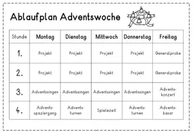 Vorschau - Unterrichtsreihen - Diskontinuierliche Texte - Adventsprojekt - Seite 2