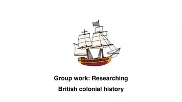 Vorschau - Arbeitsblätter - Research & presentation project: British colonial history - Seite 1