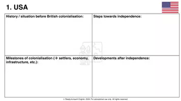 Vorschau - Arbeitsblätter - Research & presentation project: British colonial history - Seite 2