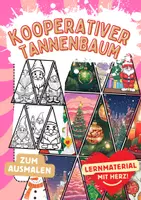 Vorschau - Arbeitsblätter - Kooperativer Tannenbaum Zwerge Wichtel Winter Weihnachten-1 - Deckblatt