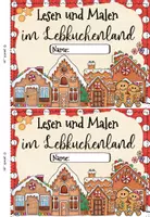 Vorschau - Arbeitsblätter - Lesen und Malen: Im Lebkuchenland (2. & 3. Klasse) - Seite 1