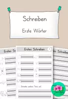 Vorschau - Arbeitsblätter - Erste Wörter schreiben - differenziert - Deckblatt
