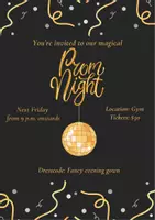 Vorschau - Arbeitsblätter - American High School - A Magical Prom - Seite 1