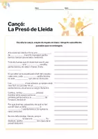 Vista previa - Tarjetas / Manipulativos - Cançó catalana "La Presó de Lleida" (inclou exercicis) - página 2