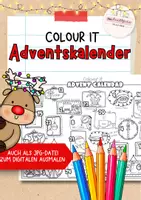 Vorschau - Arbeitsblätter - Colour it Adventskalender | Ausmaladventskalender - Deckblatt