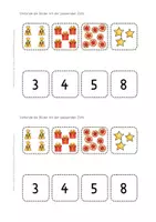 Vorschau - Arbeitsblätter - Freiarbeitsheft Mathe Weihnachten Klasse 1 - Seite 2