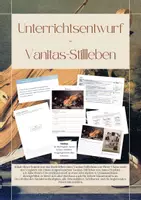 Vorschau - Stundenentwürfe - Unterrichtsentwurf Symboldeutung in Vanitas-Stillleben - Deckblatt
