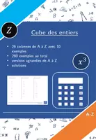 Aperçu - Feuilles d'exercices - Cube des entiers | mathématiques | 26 colonnes - Page de couverture