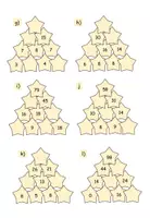 Vorschau - Arbeitsblätter - Rechenpyramiden Weihnachten Zahlenraum bis 100 - Seite 3