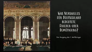 Vorschau - Arbeitsblätter - Versailler Vertrag | Was Versailles für Deutschland bedeutete - Deckblatt