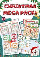 anteprima - Giochi - English Christmas Games - Pagina di copertina