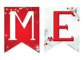 Vista previa - Manualidades / Dibujos para colorear - Banner y dibujos para colorear Christmas - página 3