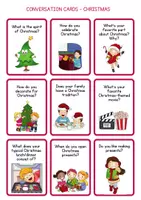 anteprima - Altro tipo di materiale - CONVERSATION CARDS - CHRISTMAS - Pagina 1