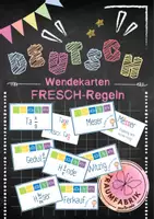 Vorschau - Stationenlernen - FRESCH - Rechtschreibstrategien: Wendekarten - Deckblatt