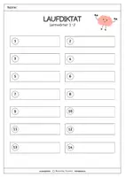 Vorschau - Arbeitsblätter - LERNWÖRTER: 15 Laufdiktate - 3. Klasse (Flex und Flora 3) - Seite 3