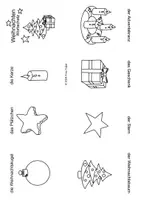 Vorschau - Fördermaterial/Inklusion - Weihnachten, Minibooks, Wortschatz 1 - Seite 3