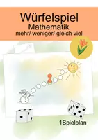 Vorschau - Spiele - Würfelspiel: Mengen erfassen und vergleichen - Deckblatt