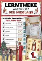Vorschau - Arbeitsblätter - Materialpaket "Der Nikolaus" Advent - DaZ / DaF / Deutsch / KBW / Religion - Seite 1