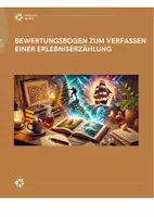 Vorschau - Merkblätter - Bewertungsbogen Erlebniserzählung - Deckblatt