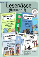 Vorschau - Spiele - Lesepässe 4 - 6 I Kl. 1-4 - Deckblatt
