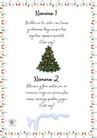 Vista previa - Tarjetas / Manipulativos - LIBRO DE LECTURA : NAVIDAD - página 2