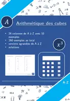 Aperçu - Feuilles d'exercices - Arithmétique des cubes | mathématiques | 26 colonnes - Page de couverture