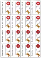 Vorschau - Arbeitsblätter - Noten - Rückmeldezettel Erste Hilfe - Seite 2