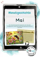 Vorschau - Arbeitsblätter - Monatsgeschichte: Mai - Deckblatt