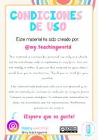 Vista previa - Tarjetas / Manipulativos - MY MUSICAL SUMMER - página 1
