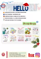 Vista previa - Manualidades / Dibujos para colorear - Poster christmas navidades para decorar - página 1