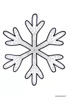 Vorschau - Mal- und Bastelvorlagen - Schneeflocken Mandalas - Seite 2