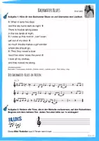 Vorschau - Unterrichtsreihen - Blues Unterrichtseinheit - Klasse 8 bis 10 - Seite 1