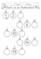 Vorschau - Arbeitsblätter - Mathe zu Weihnachten🎄16 Arbeitsblätter mit Weihnachtsmotiven - Seite 1