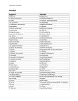 Vorschau - Arbeitsblätter - Navidad – Material (Vocabulario, ejercicios, crucigrama, sopa de letras) - Deckblatt