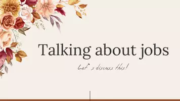 Vorschau - Präsentationen/Tafelbilder - talking about jobs, stop and swap, one minute talks - Seite 2