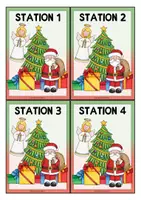 Vorschau - Bildkarten - WEIHNACHTEN Stationskarten - Seite 2