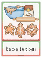 Vorschau - Fördermaterial/Inklusion - WEIHNACHTEN Bild- und Wortkarten Tätigkeiten zu Weihnachten - Seite 2
