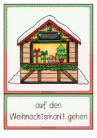 Vorschau - Fördermaterial/Inklusion - WEIHNACHTEN Bild- und Wortkarten Tätigkeiten zu Weihnachten - Seite 3