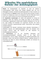 Vorschau - Arbeitsblätter - Alkohol und Nikotin - Abhängigkeiten im Vergleich | Unterrichtsreihe "Der Mensch", Biologie 6./7., Sucht, Drogen - Seite 2