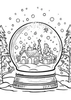 Vorschau - Mal- und Bastelvorlagen - Weihnachtsbilder Weihnachtsmotiv Weihnachtsausmalbild Motive - Seite 3