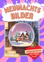 Vorschau - Mal- und Bastelvorlagen - Fensterdekoration Weihnachten Kerzen Bilder Weihnachtsmotive Dekoration - Deckblatt