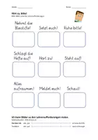 Vorschau - Arbeitsblätter - Wo ist Paula? 2 Kapitel 1 Auf Deutsch, bitte! Hausaufgabe - Seite 3