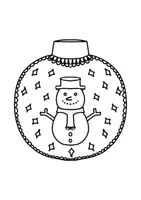 Vorschau - Mal- und Bastelvorlagen - Weihnachtskugeln/Christbaumkugel Fenster- und Ausmalbilder - Seite 2