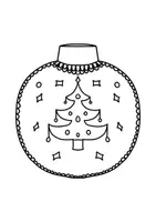 Vorschau - Mal- und Bastelvorlagen - Weihnachtskugeln/Christbaumkugel Fenster- und Ausmalbilder - Seite 3