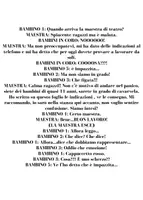 anteprima - Esercizi - Copione teatrale- Cappuccetto Rosso in 5 versioni - Pagina 1
